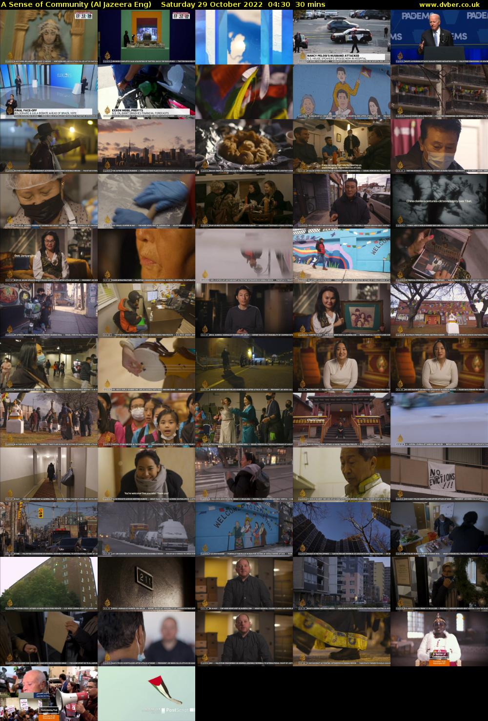A Sense of Community (Al Jazeera Eng) Saturday 29 October 2022 04:30 - 05:00