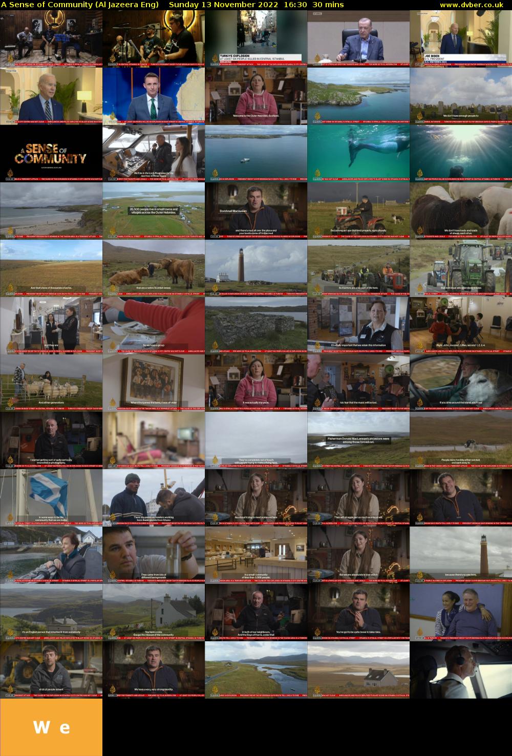 A Sense of Community (Al Jazeera Eng) Sunday 13 November 2022 16:30 - 17:00