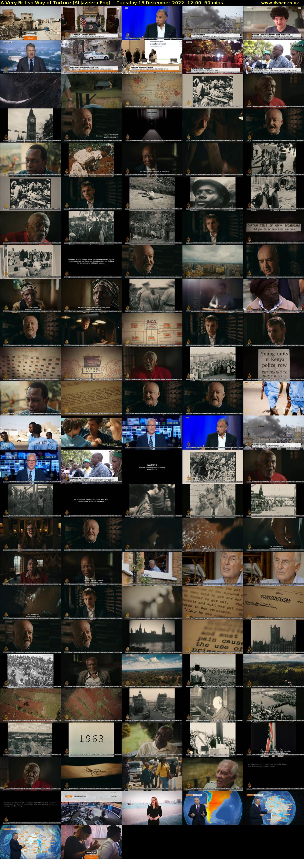 A Very British Way of Torture (Al Jazeera Eng) Tuesday 13 December 2022 12:00 - 13:00