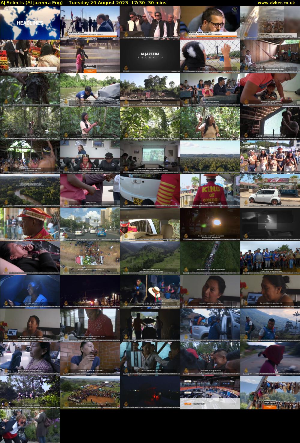 AJ Selects (Al Jazeera Eng) Tuesday 29 August 2023 17:30 - 18:00