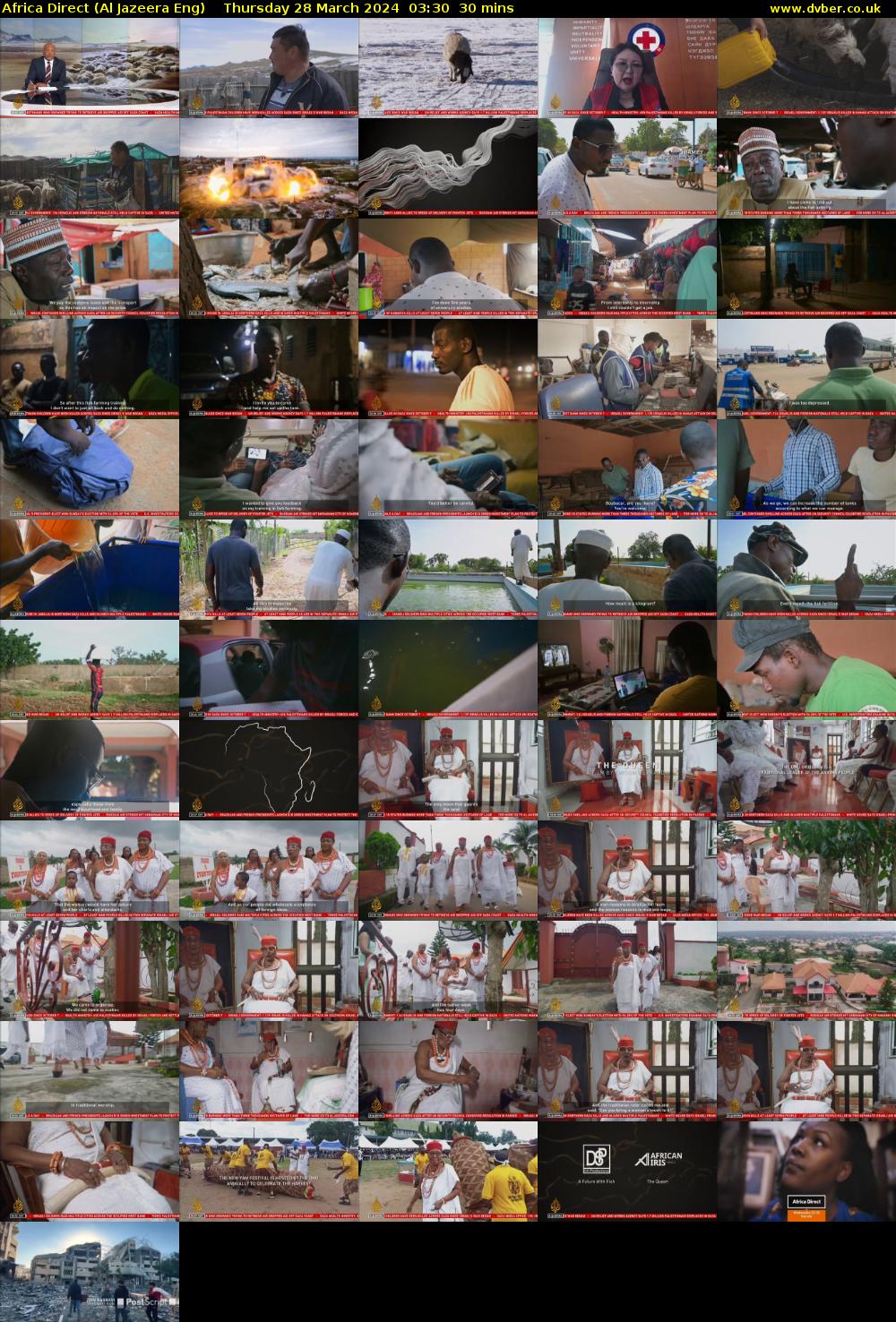Africa Direct (Al Jazeera Eng) Thursday 28 March 2024 03:30 - 04:00
