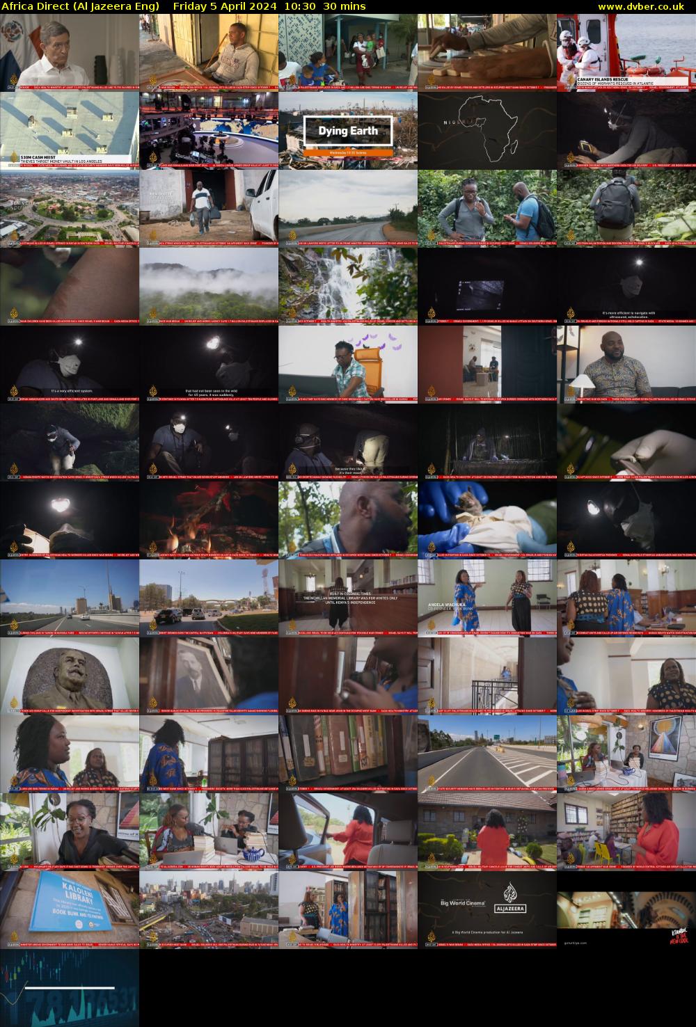 Africa Direct (Al Jazeera Eng) Friday 5 April 2024 10:30 - 11:00