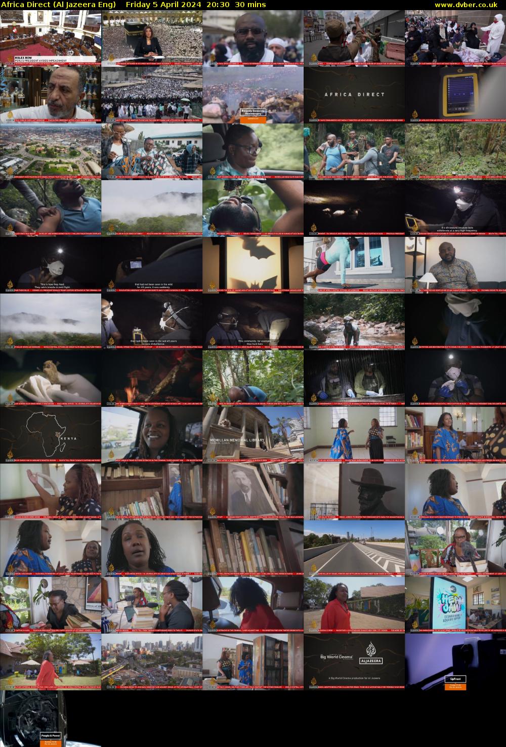 Africa Direct (Al Jazeera Eng) Friday 5 April 2024 20:30 - 21:00
