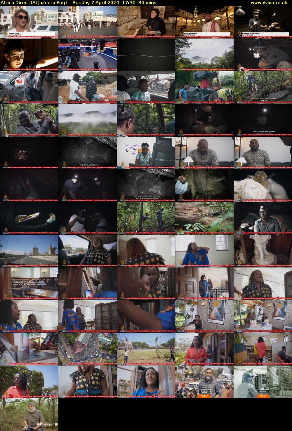 Africa Direct (Al Jazeera Eng) Sunday 7 April 2024 17:30 - 18:00
