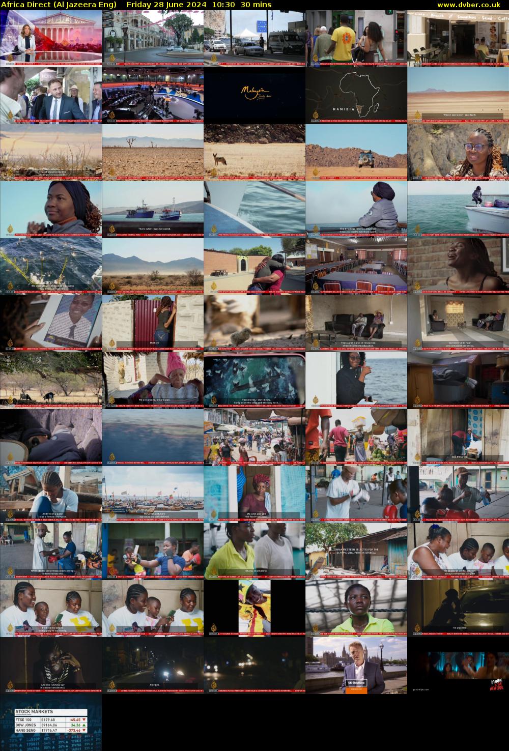 Africa Direct (Al Jazeera Eng) Friday 28 June 2024 10:30 - 11:00