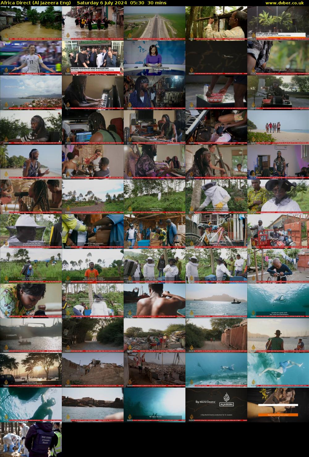 Africa Direct (Al Jazeera Eng) Saturday 6 July 2024 05:30 - 06:00