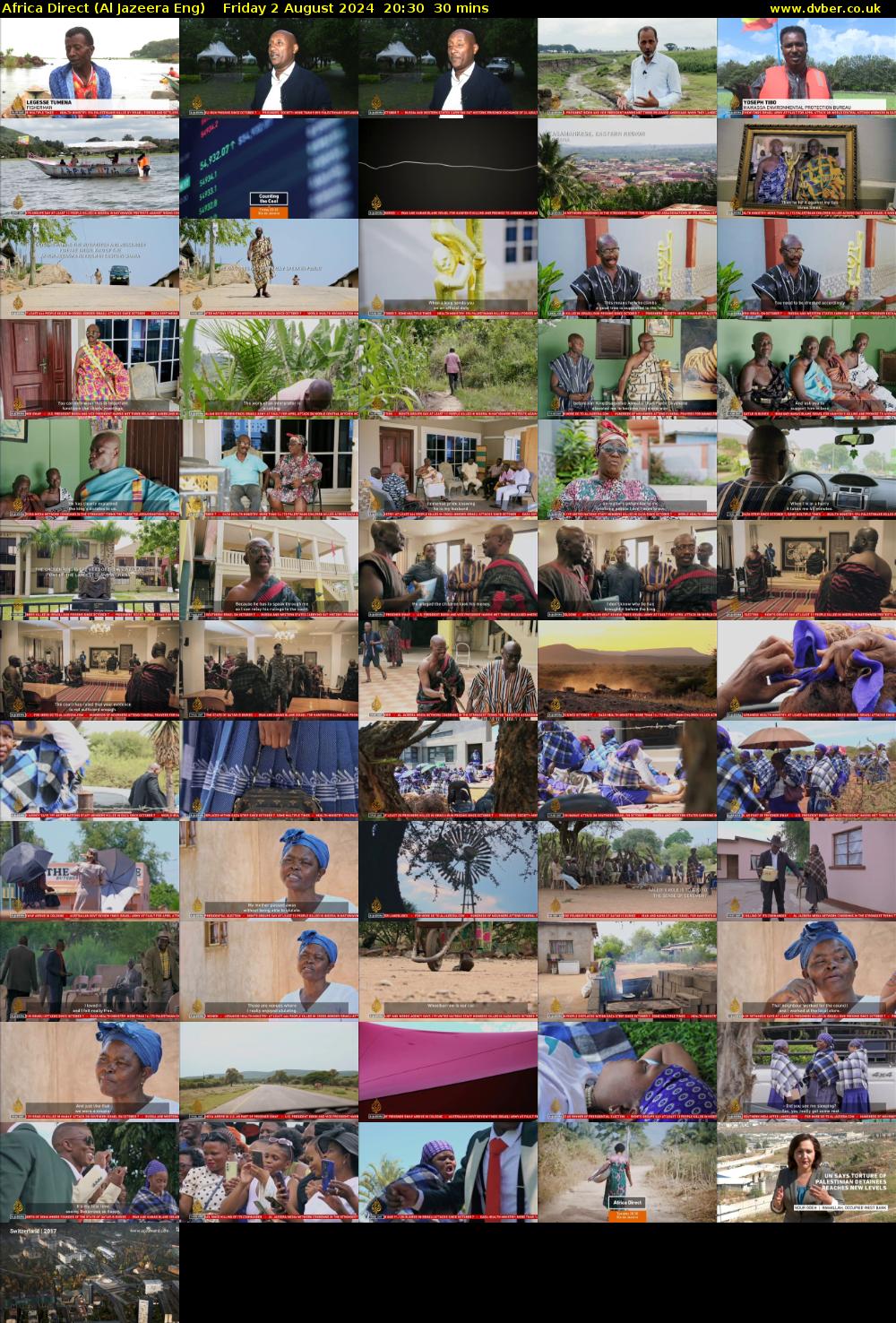 Africa Direct (Al Jazeera Eng) Friday 2 August 2024 20:30 - 21:00
