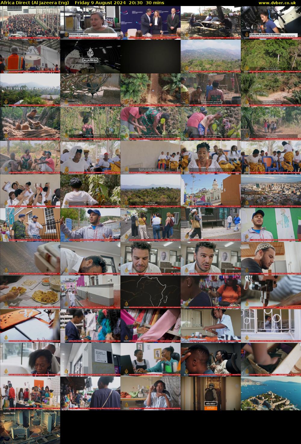 Africa Direct (Al Jazeera Eng) Friday 9 August 2024 20:30 - 21:00
