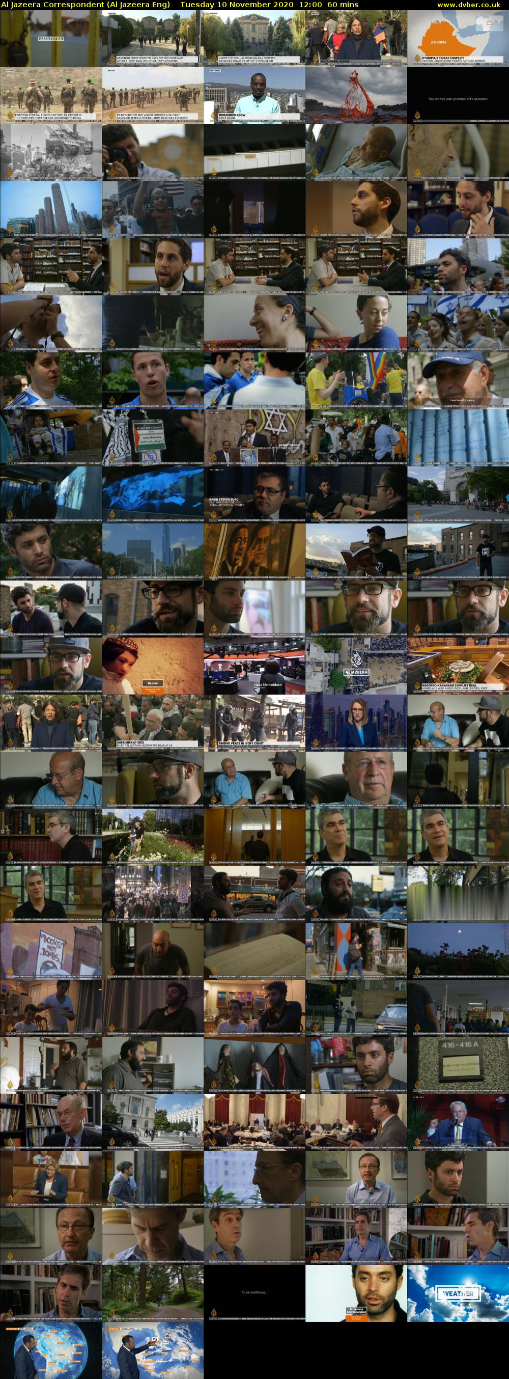 Al Jazeera Correspondent (Al Jazeera Eng) Tuesday 10 November 2020 12:00 - 13:00