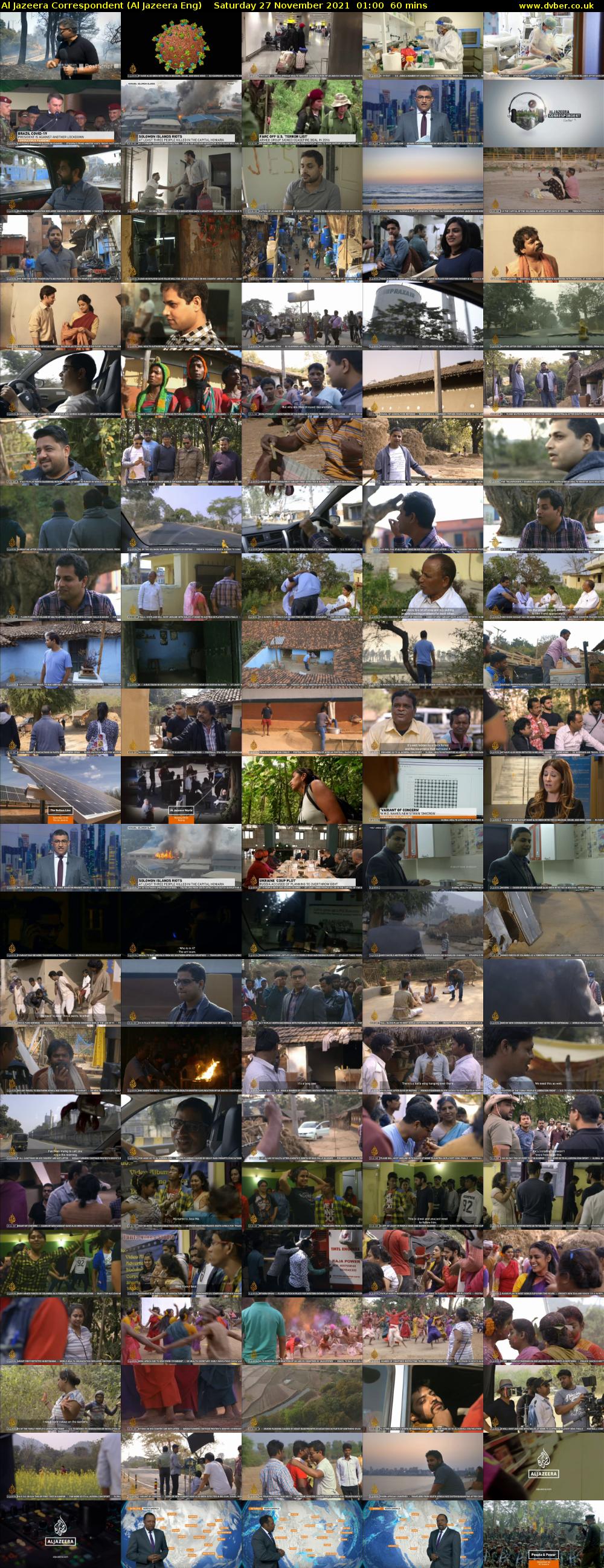 Al Jazeera Correspondent (Al Jazeera Eng) Saturday 27 November 2021 01:00 - 02:00