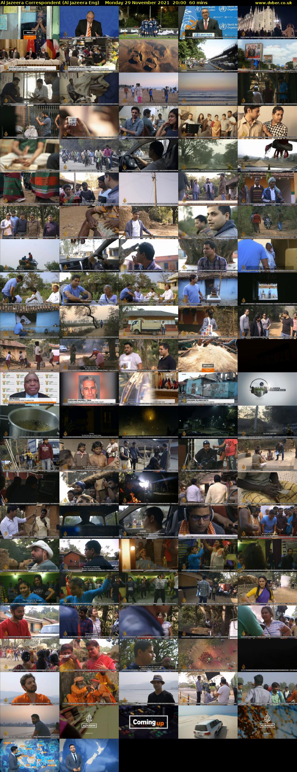 Al Jazeera Correspondent (Al Jazeera Eng) Monday 29 November 2021 20:00 - 21:00