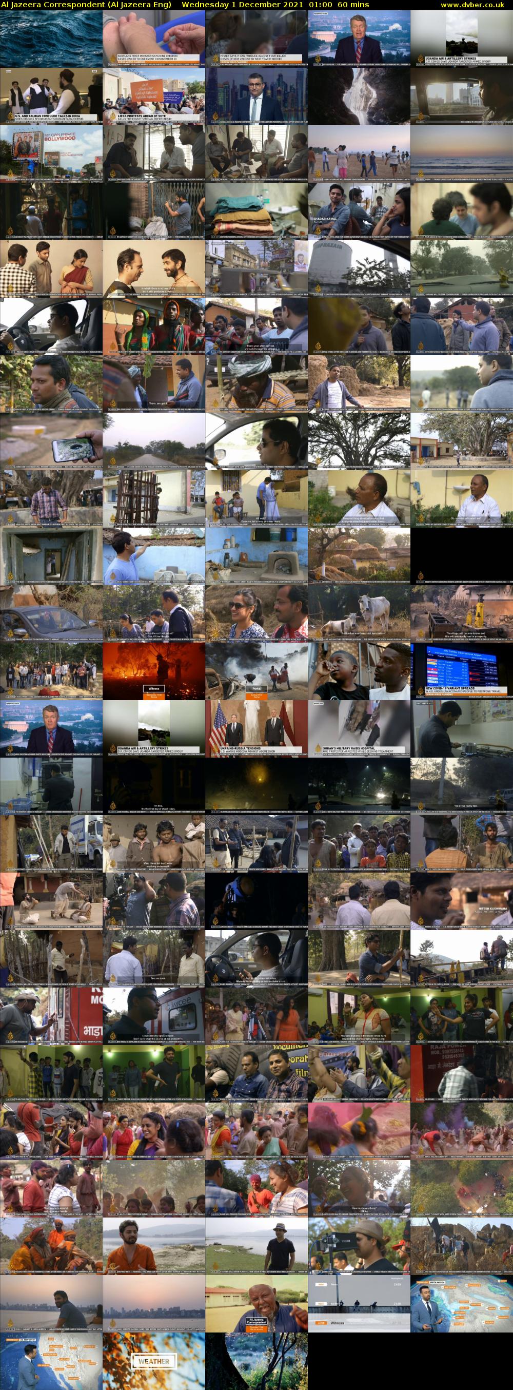 Al Jazeera Correspondent (Al Jazeera Eng) Wednesday 1 December 2021 01:00 - 02:00