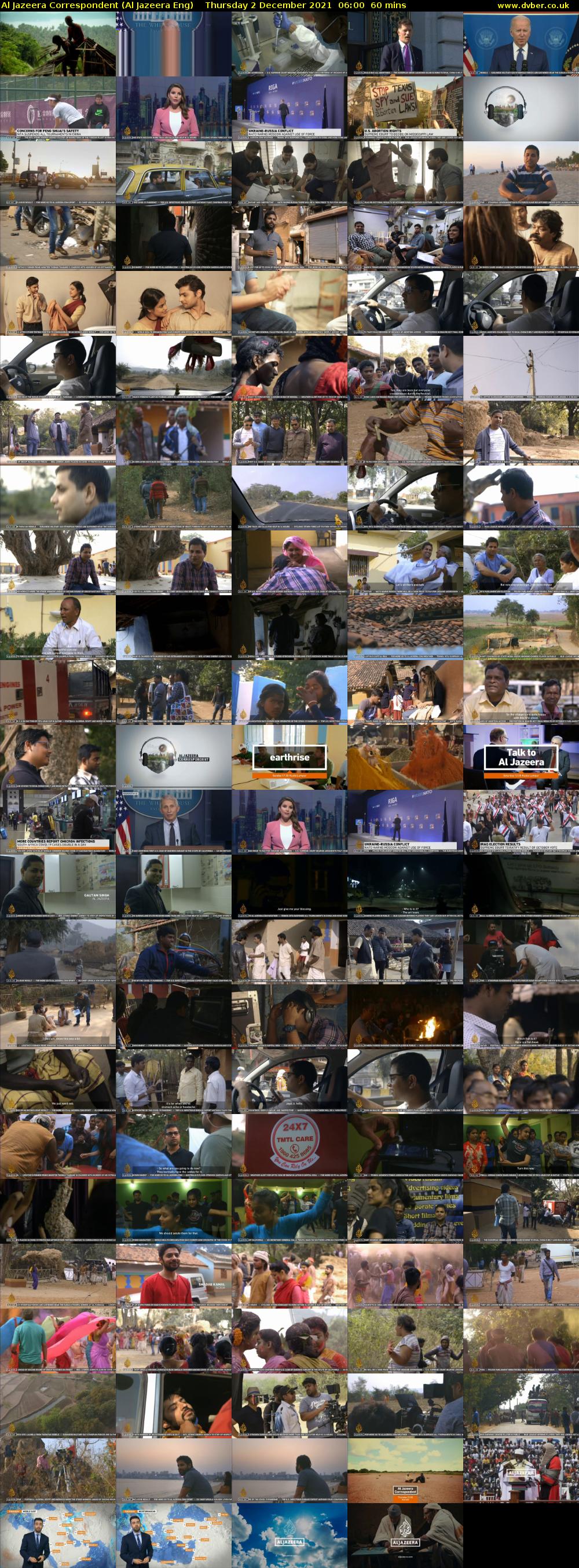 Al Jazeera Correspondent (Al Jazeera Eng) Thursday 2 December 2021 06:00 - 07:00