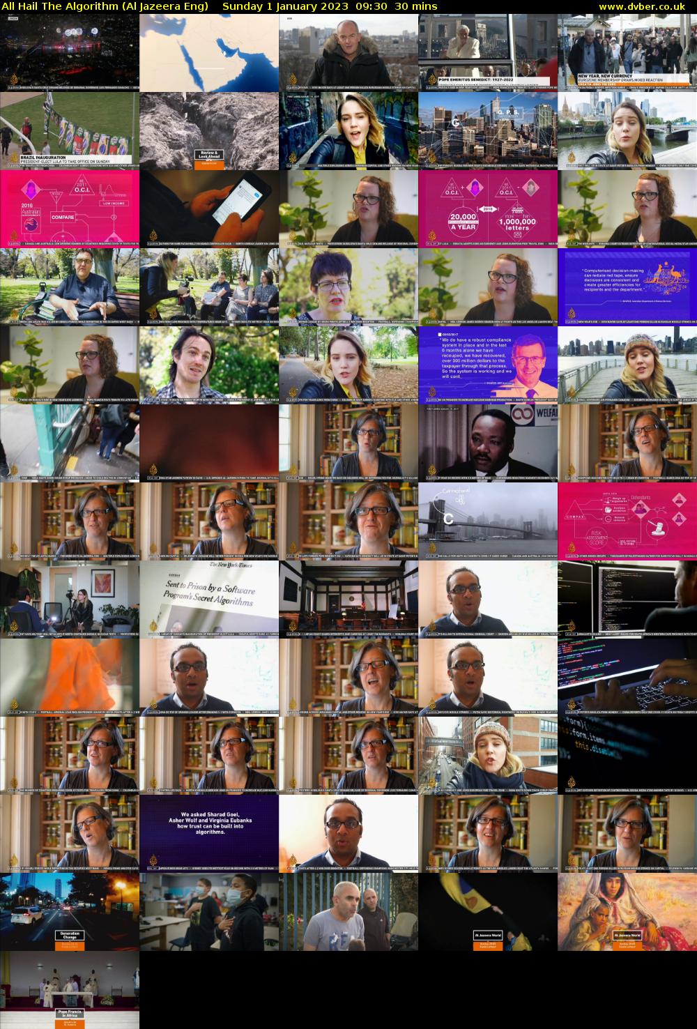 All Hail The Algorithm (Al Jazeera Eng) Sunday 1 January 2023 09:30 - 10:00
