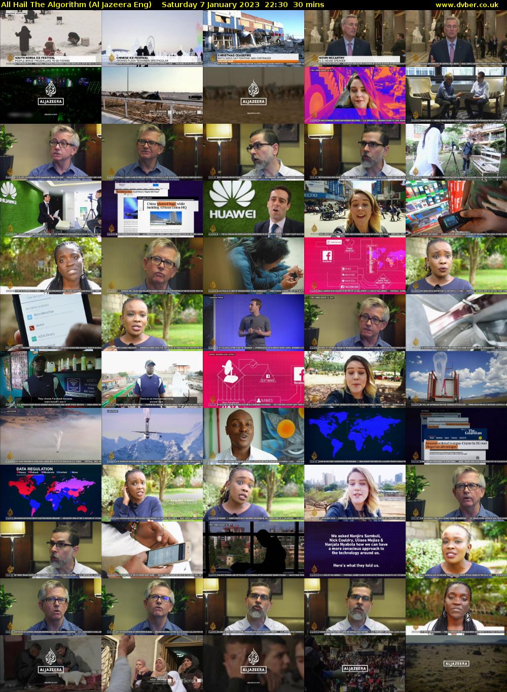 All Hail The Algorithm (Al Jazeera Eng) Saturday 7 January 2023 22:30 - 23:00