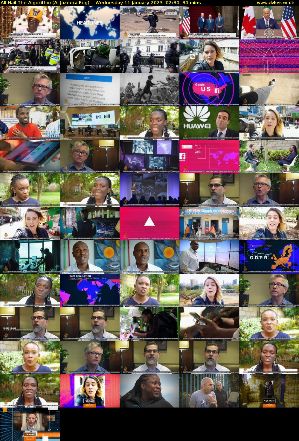 All Hail The Algorithm (Al Jazeera Eng) Wednesday 11 January 2023 02:30 - 03:00