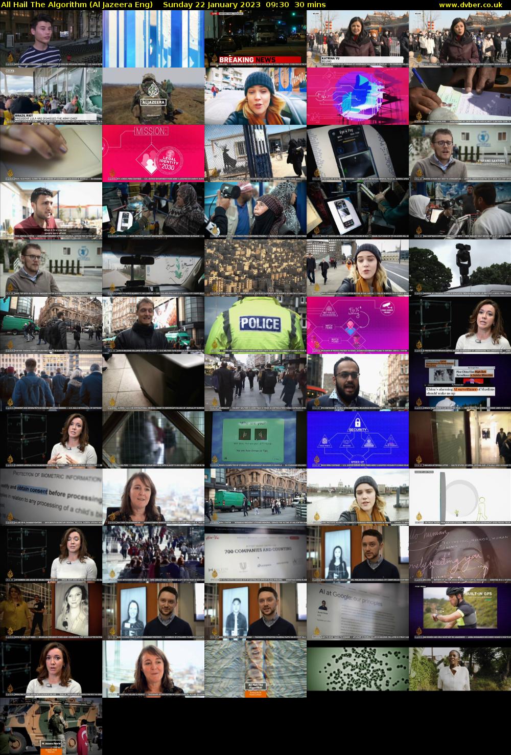 All Hail The Algorithm (Al Jazeera Eng) Sunday 22 January 2023 09:30 - 10:00