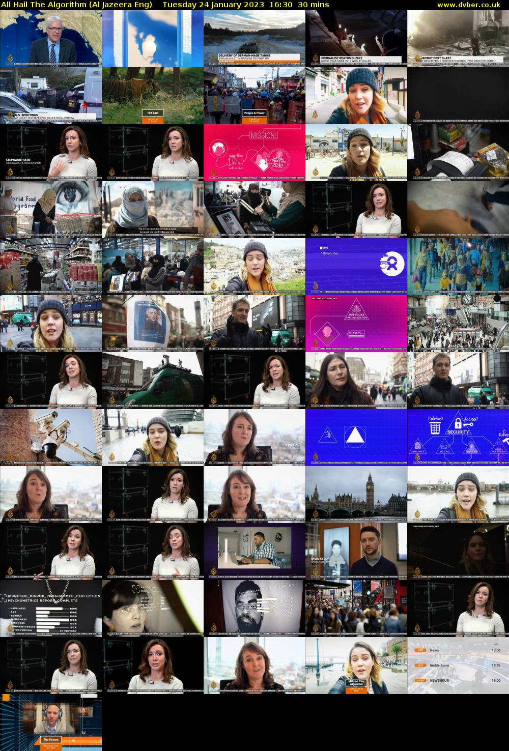 All Hail The Algorithm (Al Jazeera Eng) Tuesday 24 January 2023 16:30 - 17:00