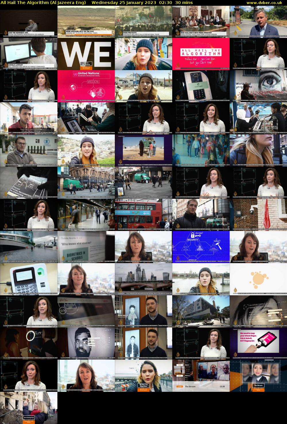 All Hail The Algorithm (Al Jazeera Eng) Wednesday 25 January 2023 02:30 - 03:00