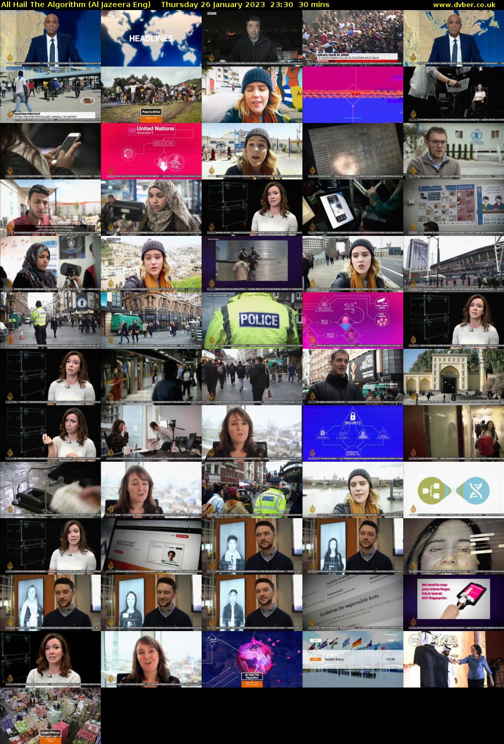 All Hail The Algorithm (Al Jazeera Eng) Thursday 26 January 2023 23:30 - 00:00