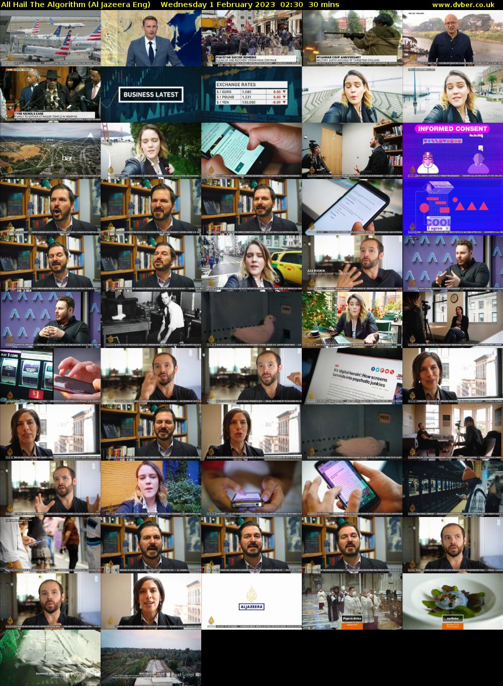 All Hail The Algorithm (Al Jazeera Eng) Wednesday 1 February 2023 02:30 - 03:00