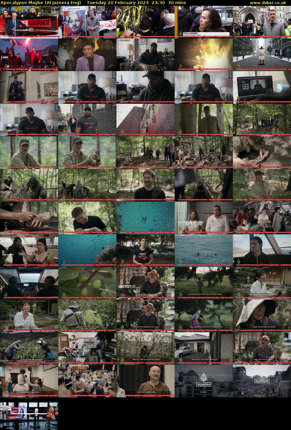 Apocalypse Maybe (Al Jazeera Eng) Tuesday 20 February 2024 23:30 - 00:00
