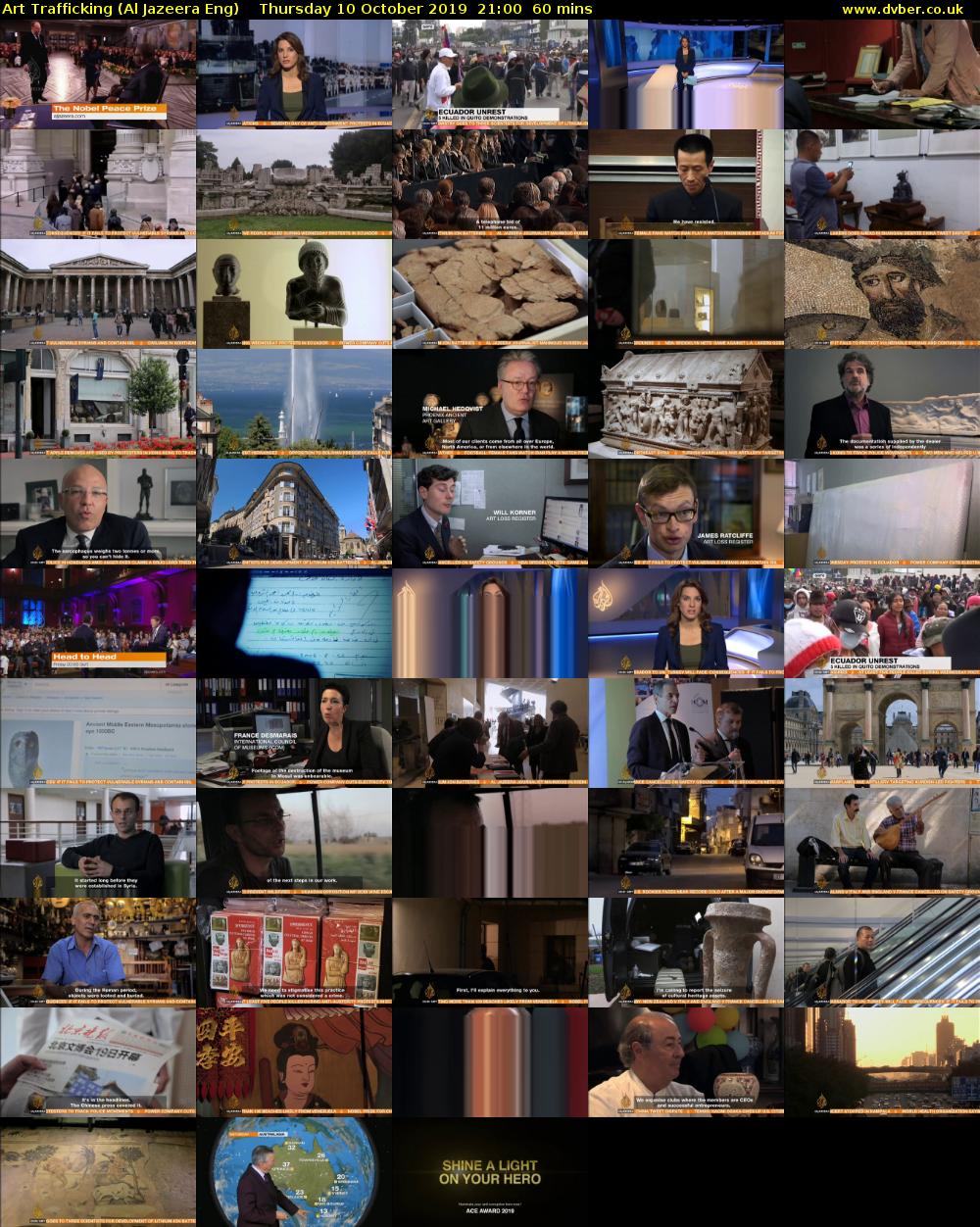 Art Trafficking (Al Jazeera Eng) Thursday 10 October 2019 21:00 - 22:00
