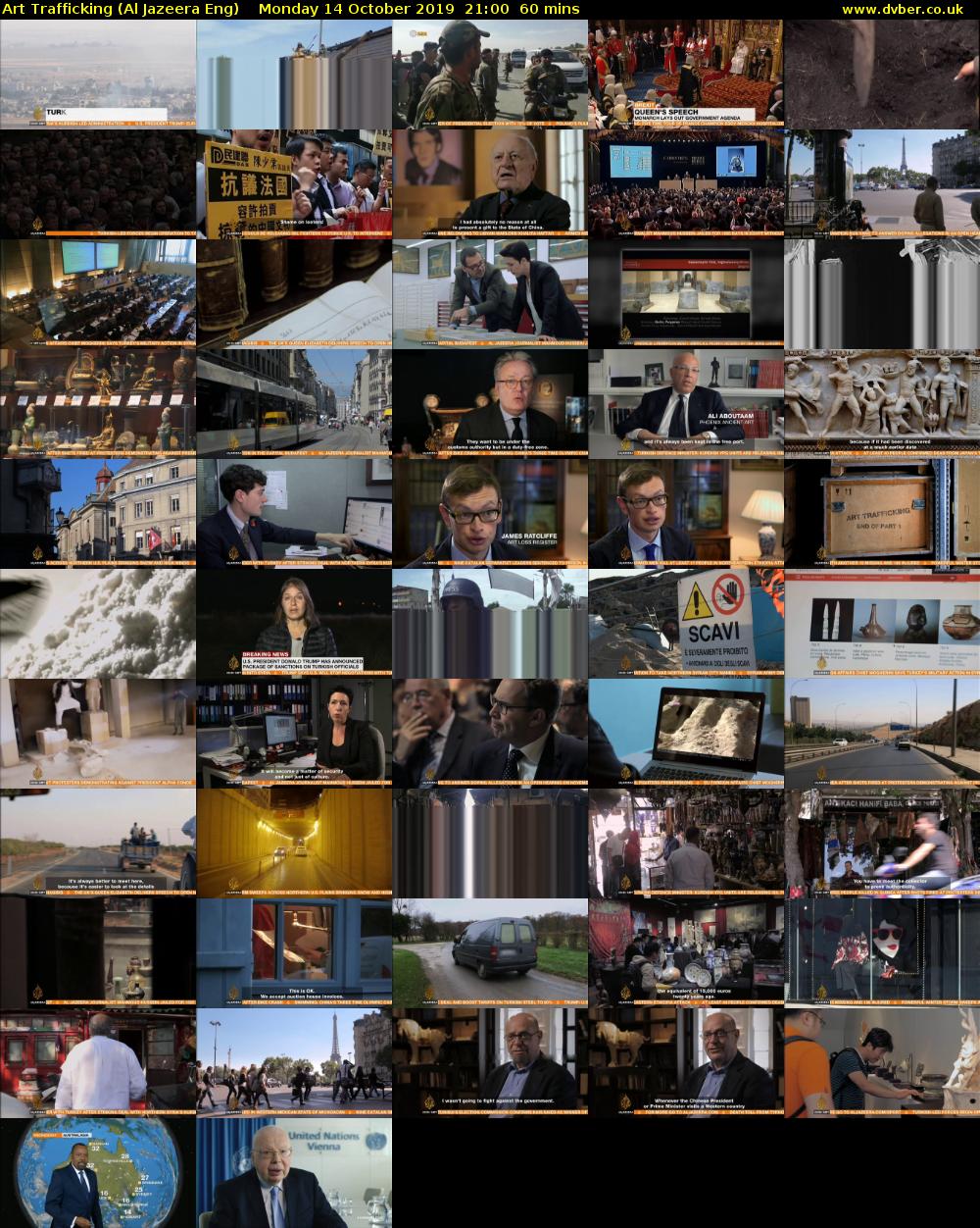 Art Trafficking (Al Jazeera Eng) Monday 14 October 2019 21:00 - 22:00