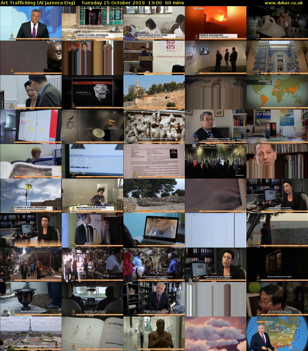 Art Trafficking (Al Jazeera Eng) Tuesday 15 October 2019 13:00 - 14:00