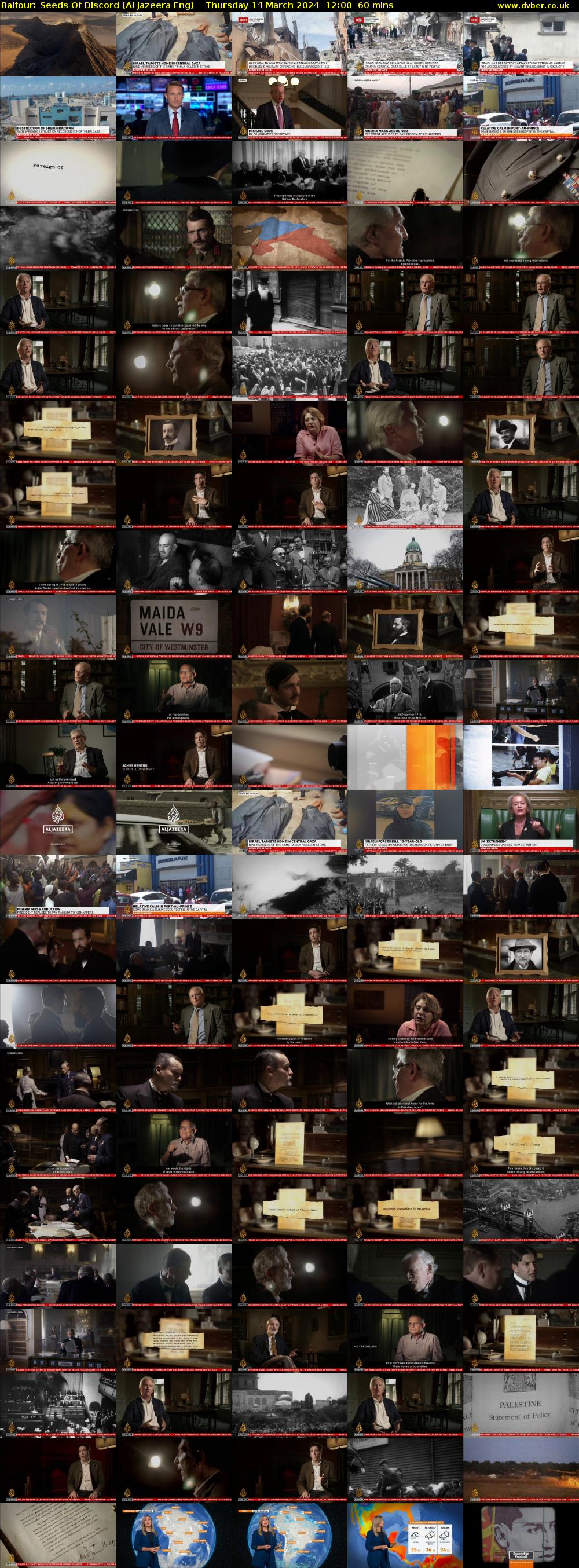 Balfour: Seeds Of Discord (Al Jazeera Eng) Thursday 14 March 2024 12:00 - 13:00