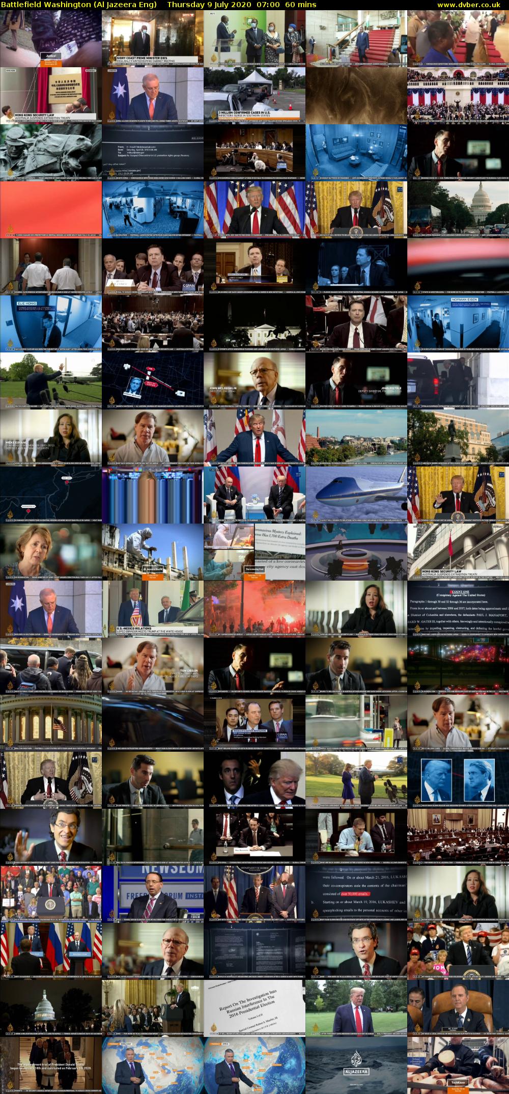 Battlefield Washington (Al Jazeera Eng) Thursday 9 July 2020 07:00 - 08:00