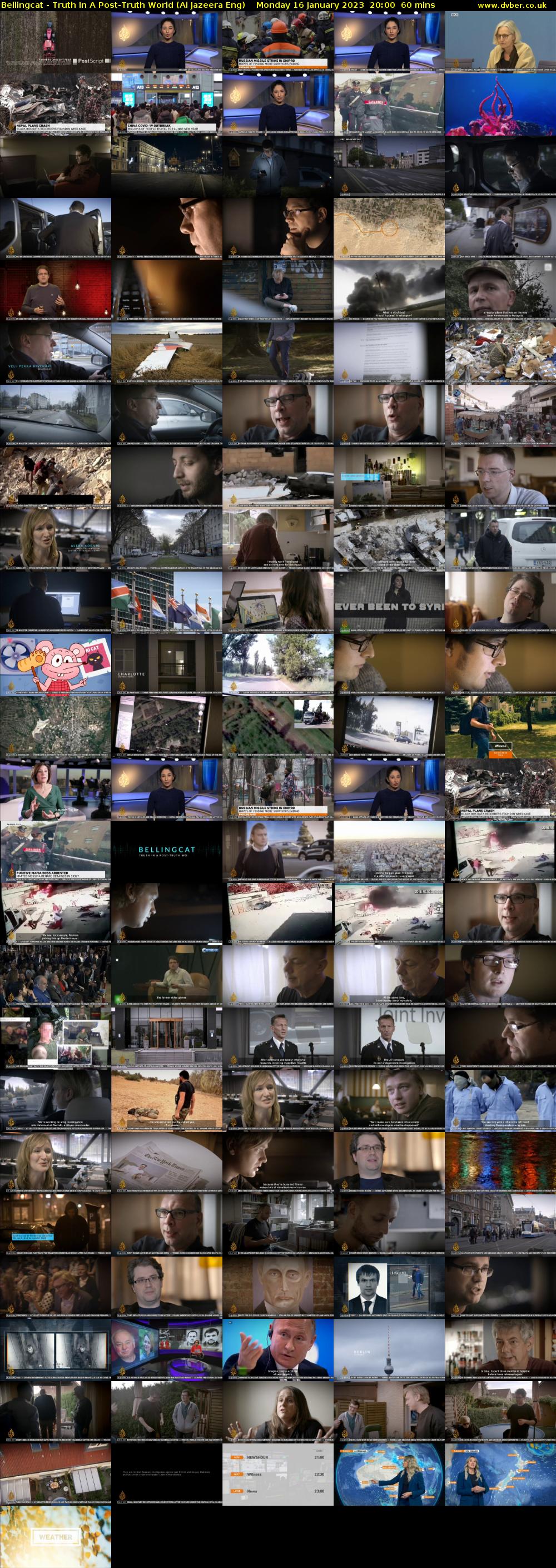 Bellingcat - Truth In A Post-Truth World (Al Jazeera Eng) Monday 16 January 2023 20:00 - 21:00