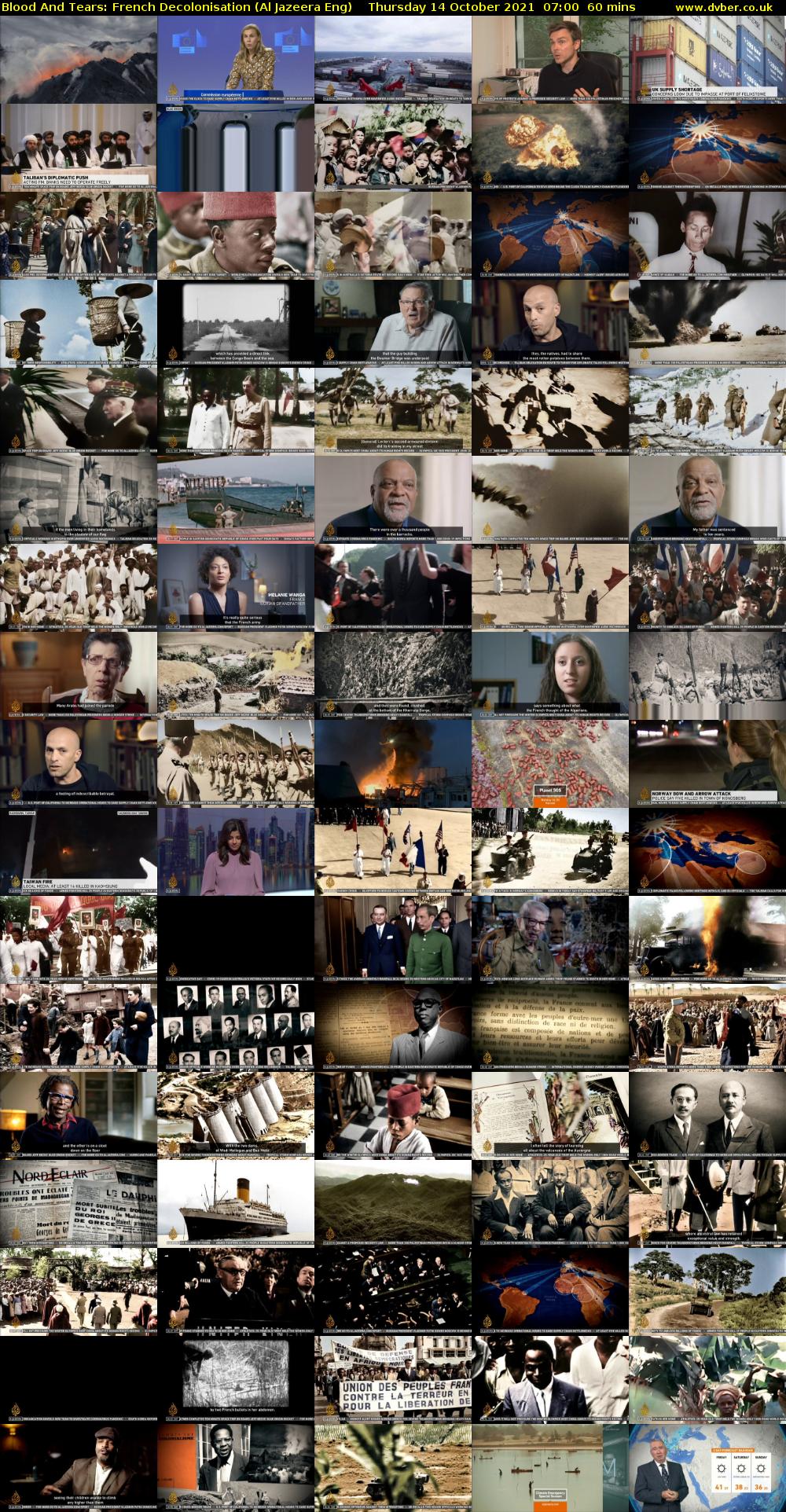 Blood And Tears: French Decolonisation (Al Jazeera Eng) Thursday 14 October 2021 07:00 - 08:00