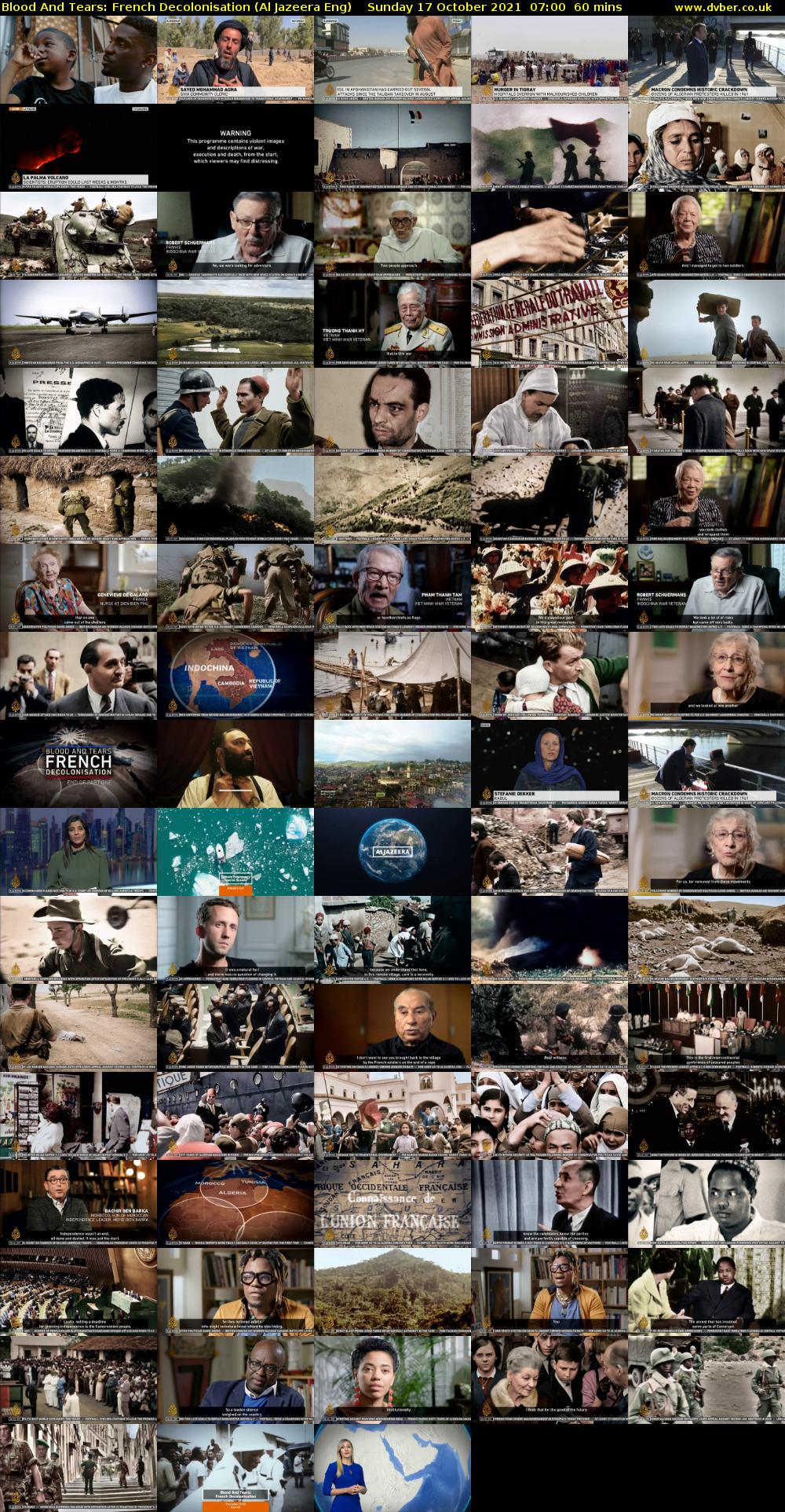 Blood And Tears: French Decolonisation (Al Jazeera Eng) Sunday 17 October 2021 07:00 - 08:00