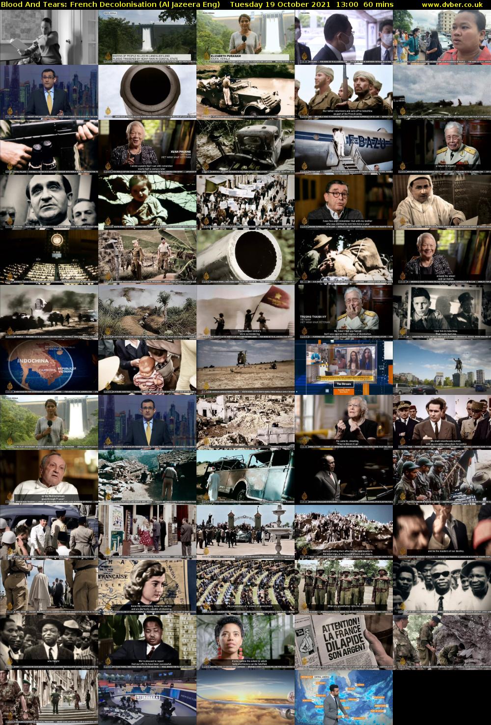 Blood And Tears: French Decolonisation (Al Jazeera Eng) Tuesday 19 October 2021 13:00 - 14:00