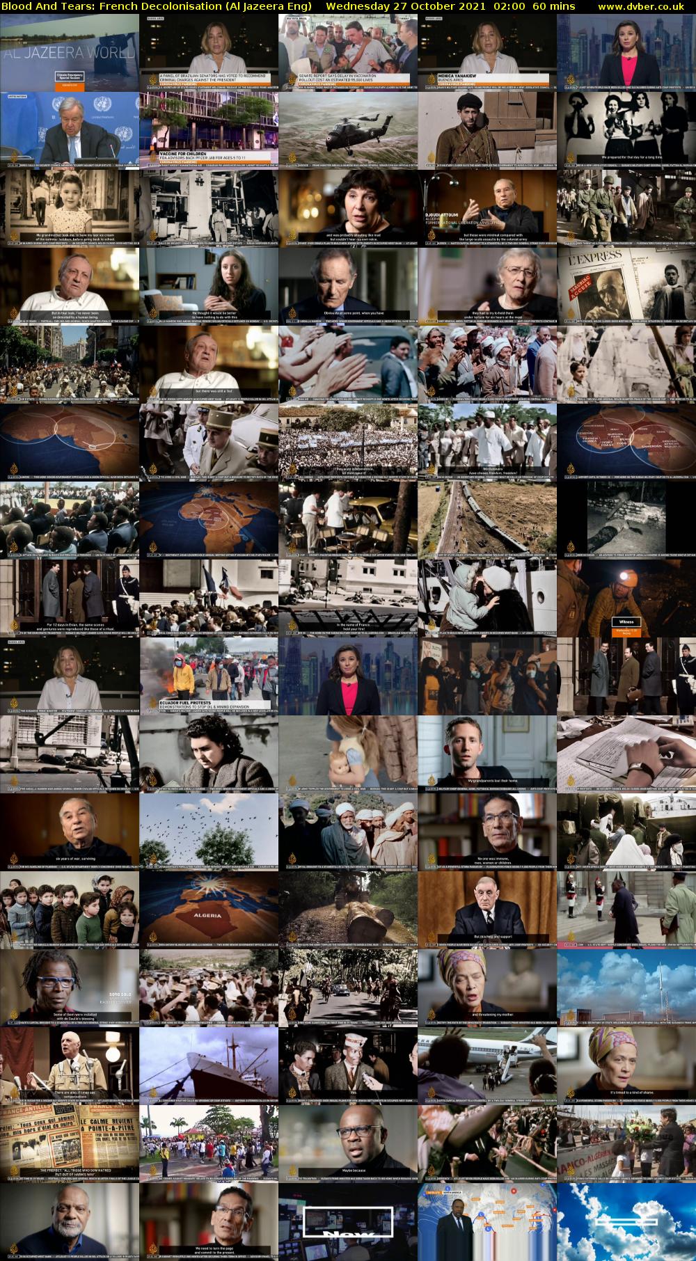 Blood And Tears: French Decolonisation (Al Jazeera Eng) Wednesday 27 October 2021 02:00 - 03:00
