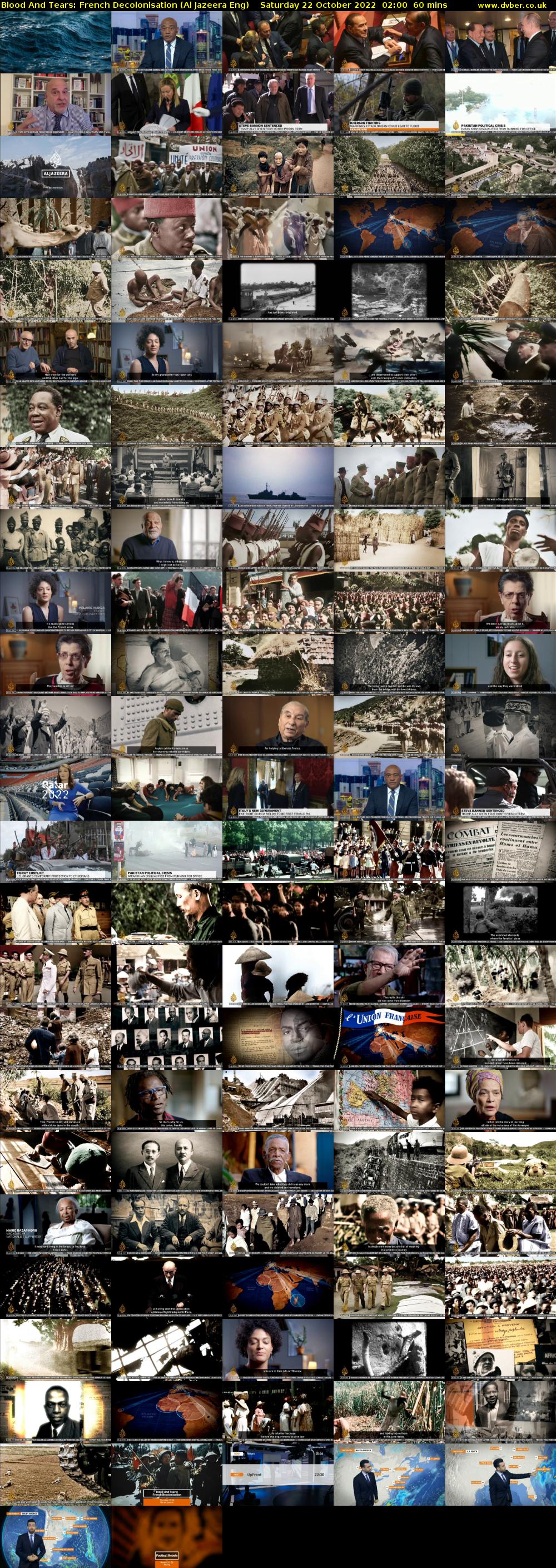 Blood And Tears: French Decolonisation (Al Jazeera Eng) Saturday 22 October 2022 02:00 - 03:00