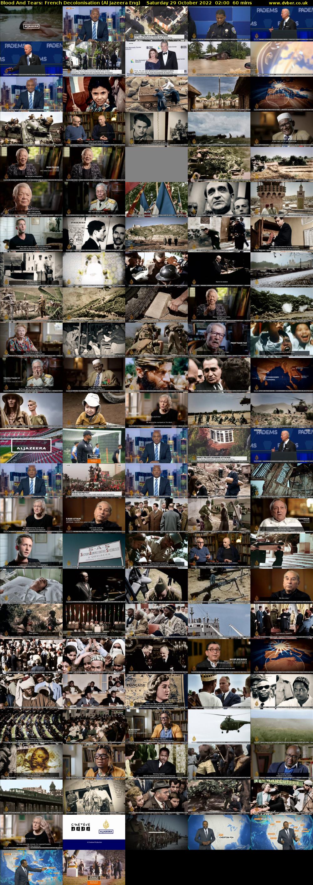 Blood And Tears: French Decolonisation (Al Jazeera Eng) Saturday 29 October 2022 02:00 - 03:00