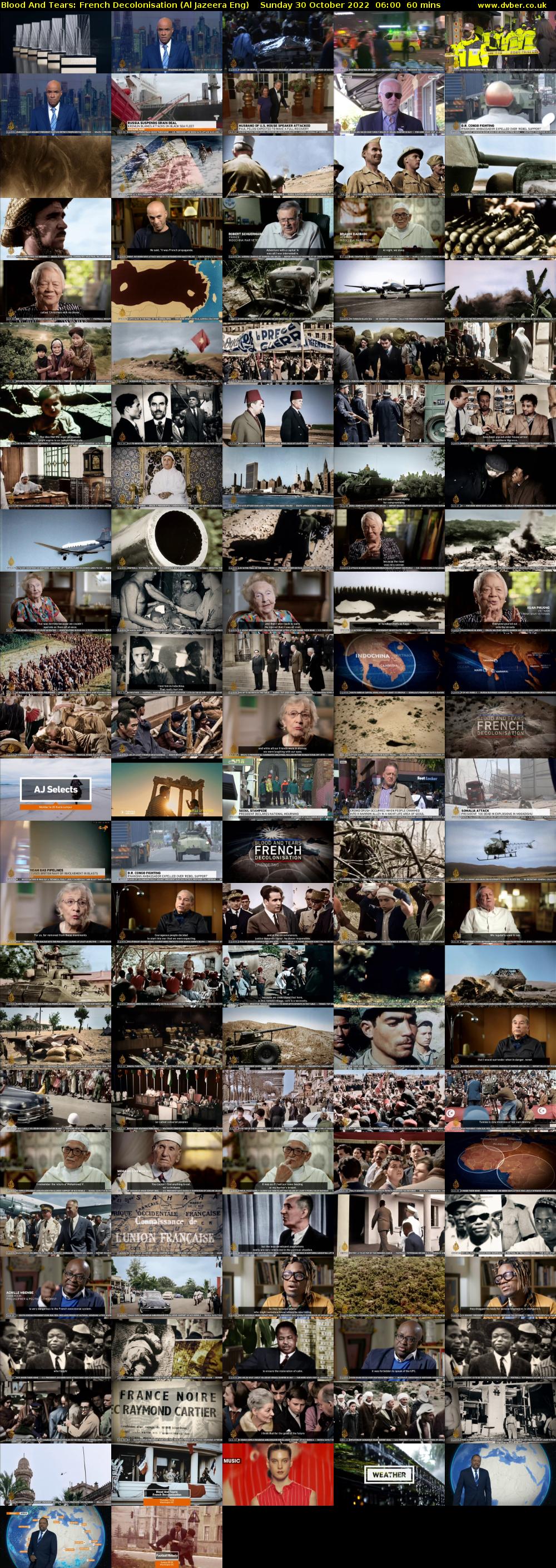 Blood And Tears: French Decolonisation (Al Jazeera Eng) Sunday 30 October 2022 06:00 - 07:00