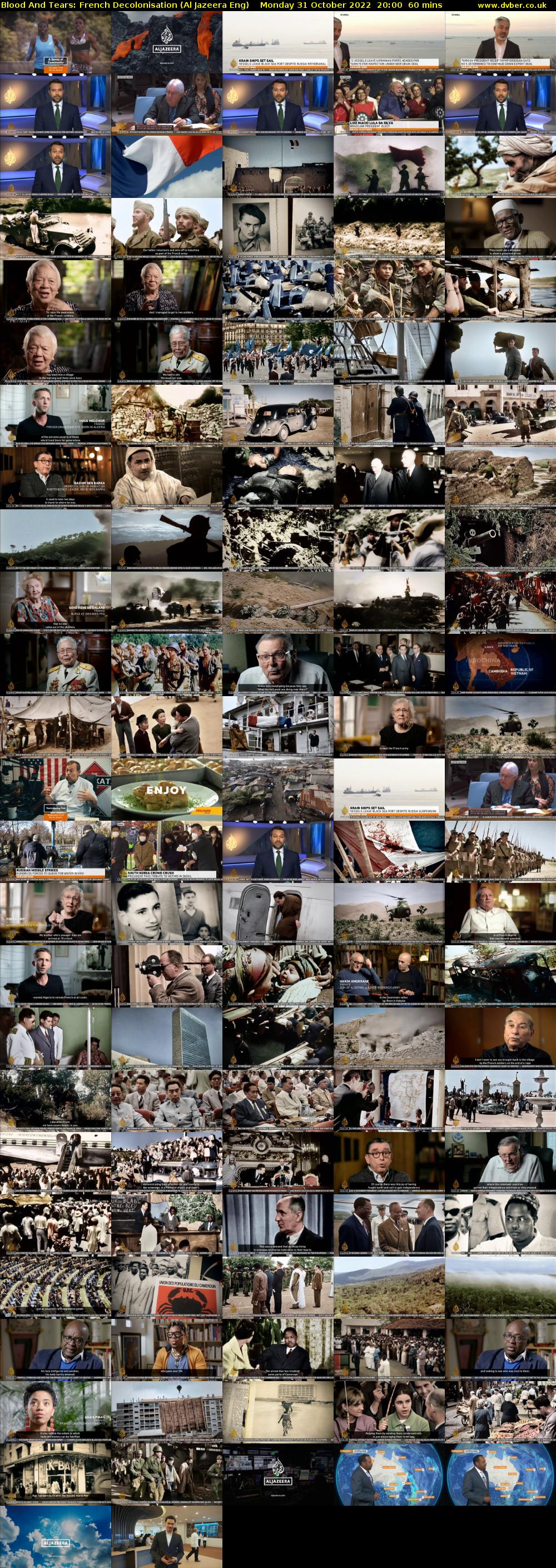 Blood And Tears: French Decolonisation (Al Jazeera Eng) Monday 31 October 2022 20:00 - 21:00