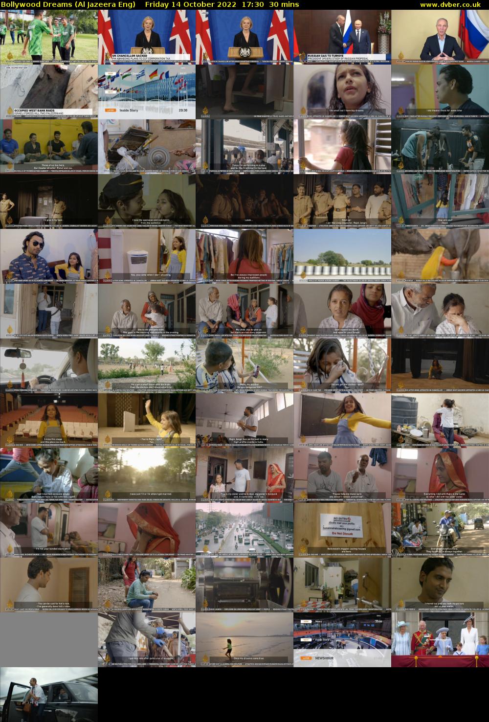 Bollywood Dreams (Al Jazeera Eng) Friday 14 October 2022 17:30 - 18:00