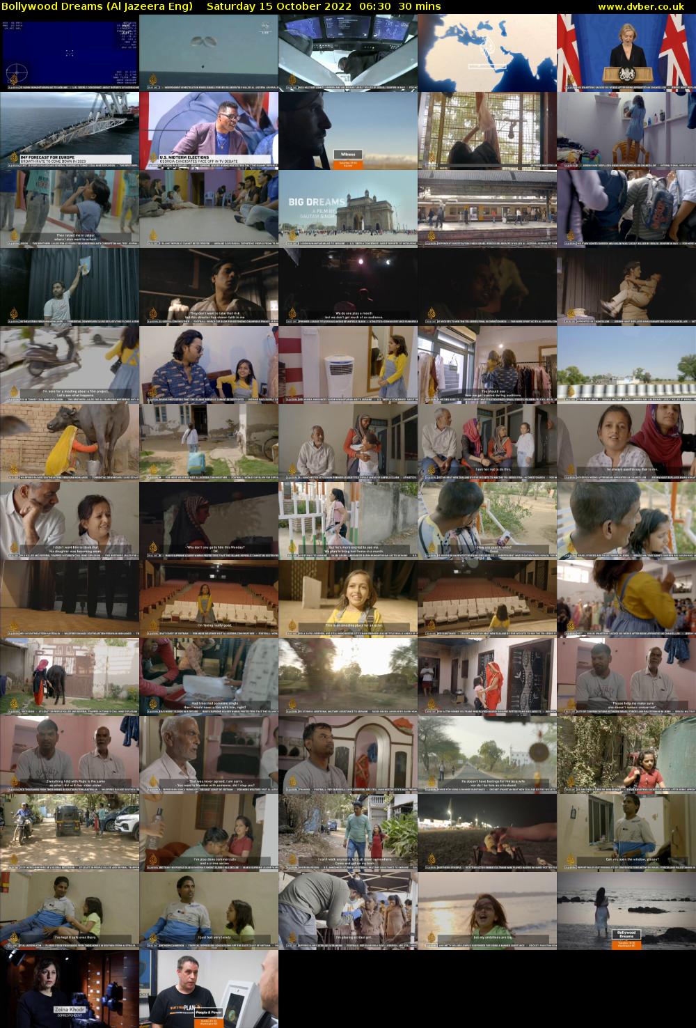 Bollywood Dreams (Al Jazeera Eng) Saturday 15 October 2022 06:30 - 07:00