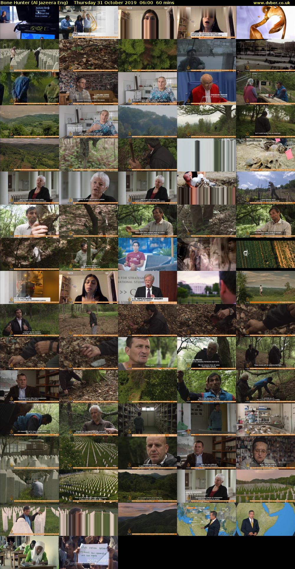 Bone Hunter (Al Jazeera Eng) Thursday 31 October 2019 06:00 - 07:00