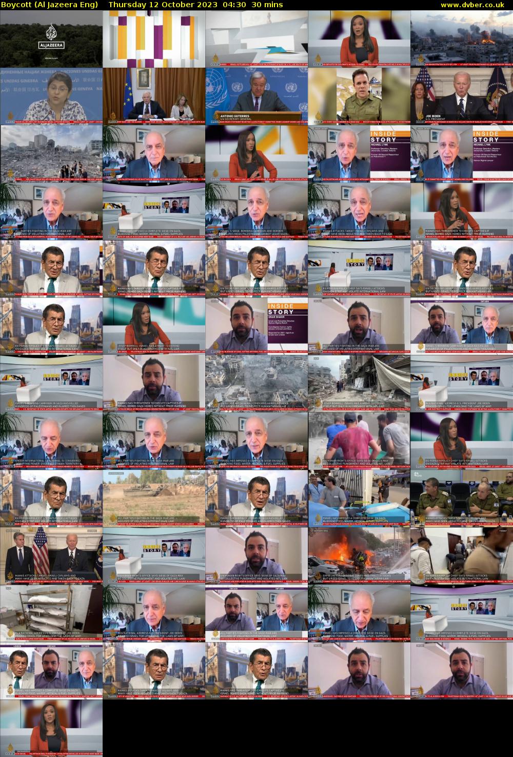 Boycott (Al Jazeera Eng) Thursday 12 October 2023 04:30 - 05:00
