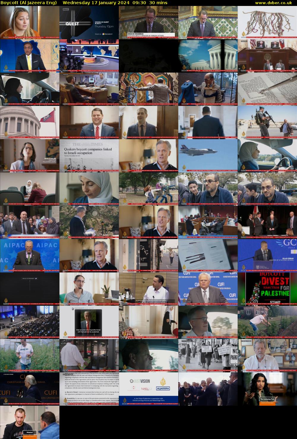 Boycott (Al Jazeera Eng) Wednesday 17 January 2024 09:30 - 10:00