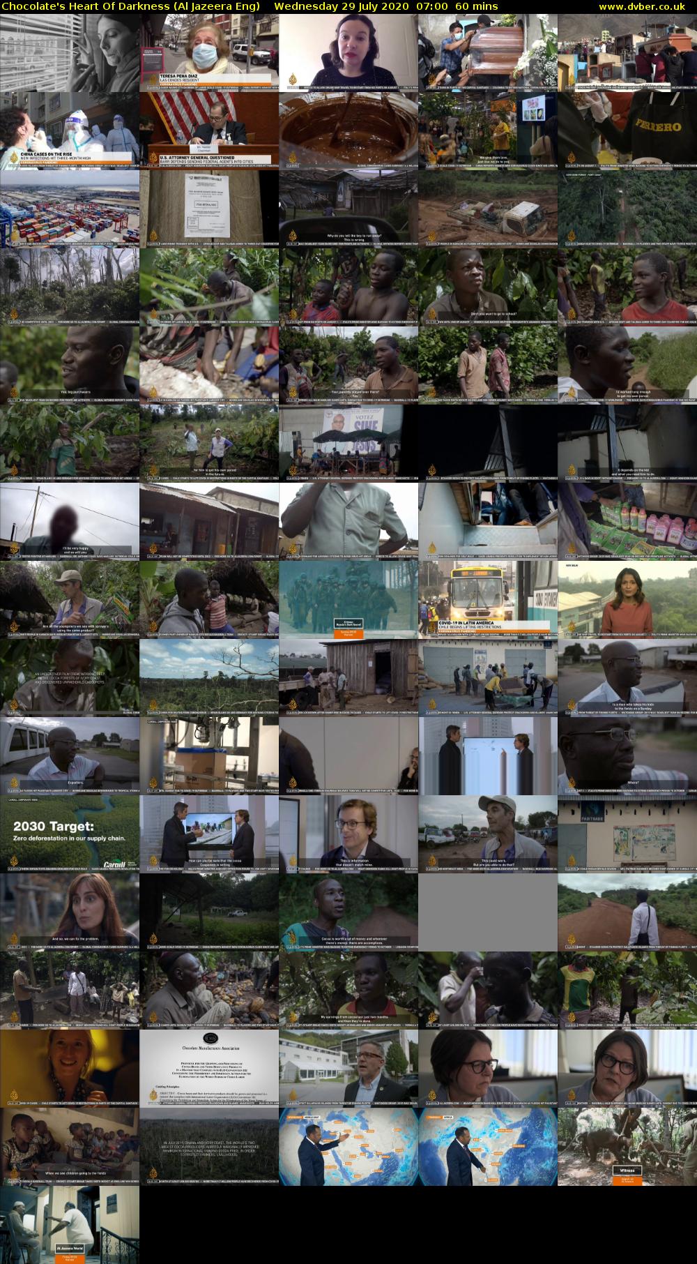Chocolate's Heart Of Darkness (Al Jazeera Eng) Wednesday 29 July 2020 07:00 - 08:00