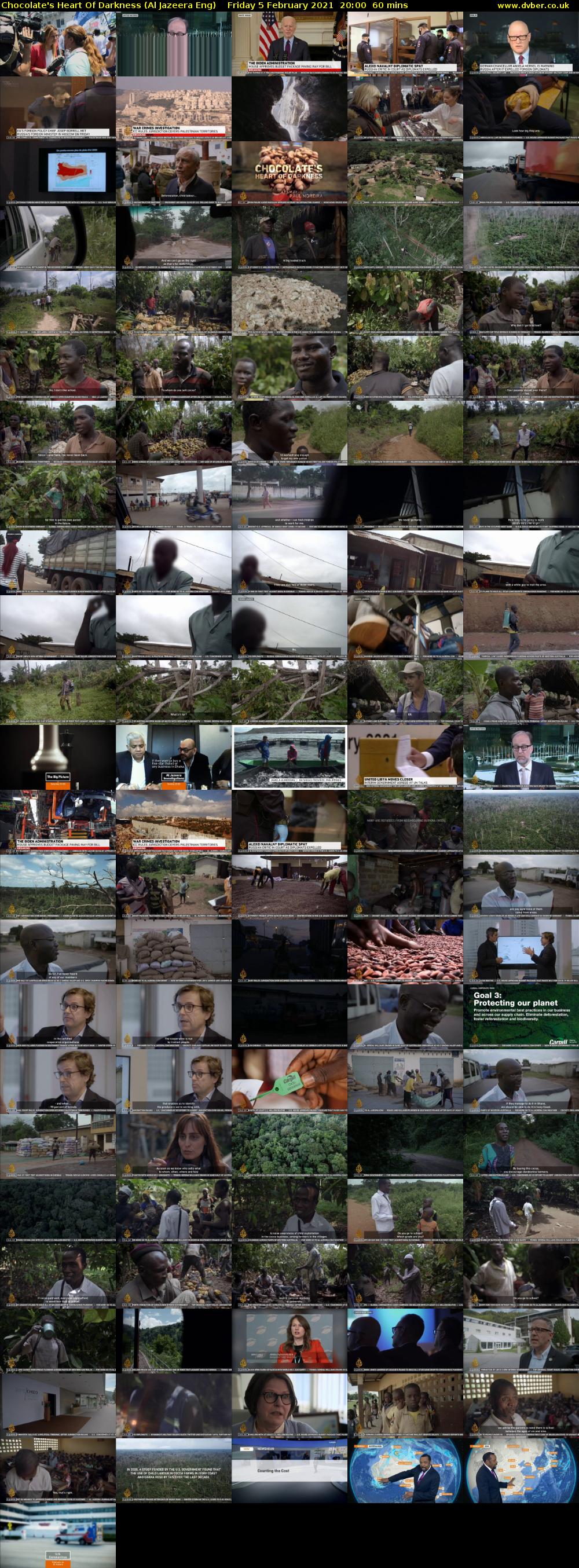 Chocolate's Heart Of Darkness (Al Jazeera Eng) Friday 5 February 2021 20:00 - 21:00