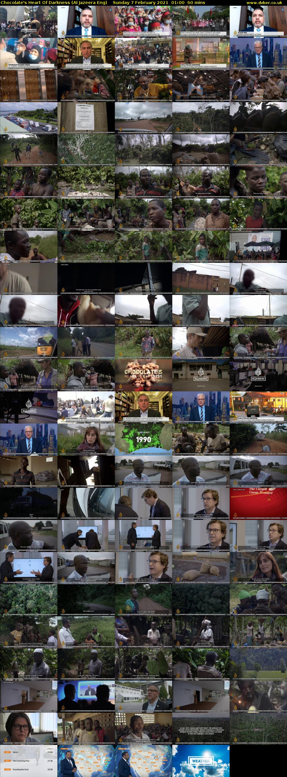 Chocolate's Heart Of Darkness (Al Jazeera Eng) Sunday 7 February 2021 01:00 - 02:00