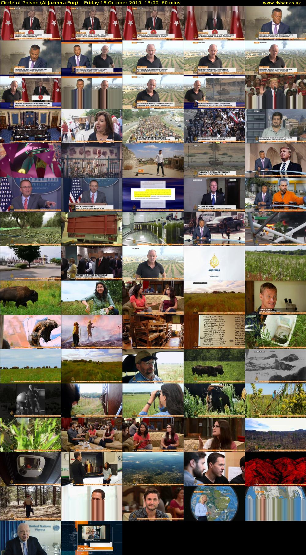 Circle of Poison (Al Jazeera Eng) Friday 18 October 2019 13:00 - 14:00