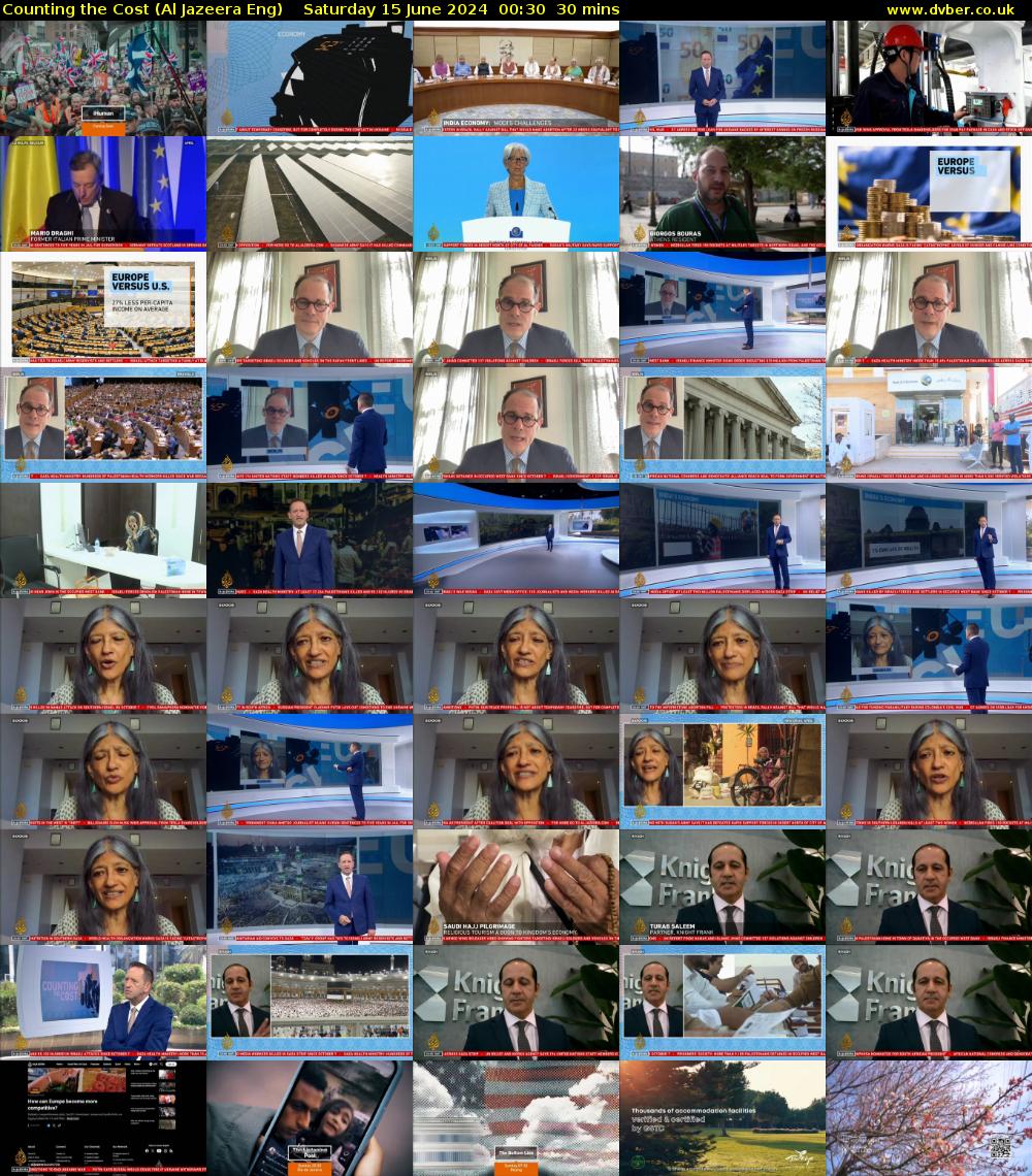 Counting the Cost (Al Jazeera Eng) Saturday 15 June 2024 00:30 - 01:00